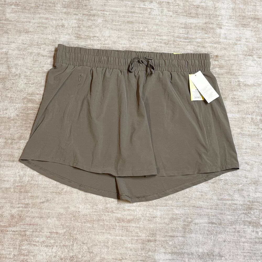 All in Motion Women’s XXL High Rise Skort Skirt Shorts Pockets Lined UV Stretch